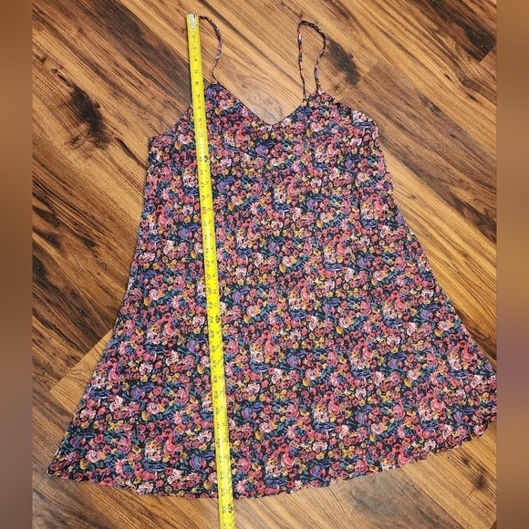 Festival Antara 100% silk Floral Tunic Spaghetti Strap - Picture 7 of 8